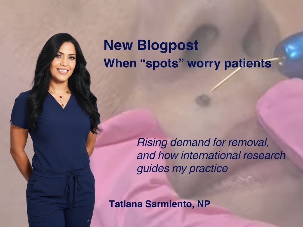 When spots worry patients